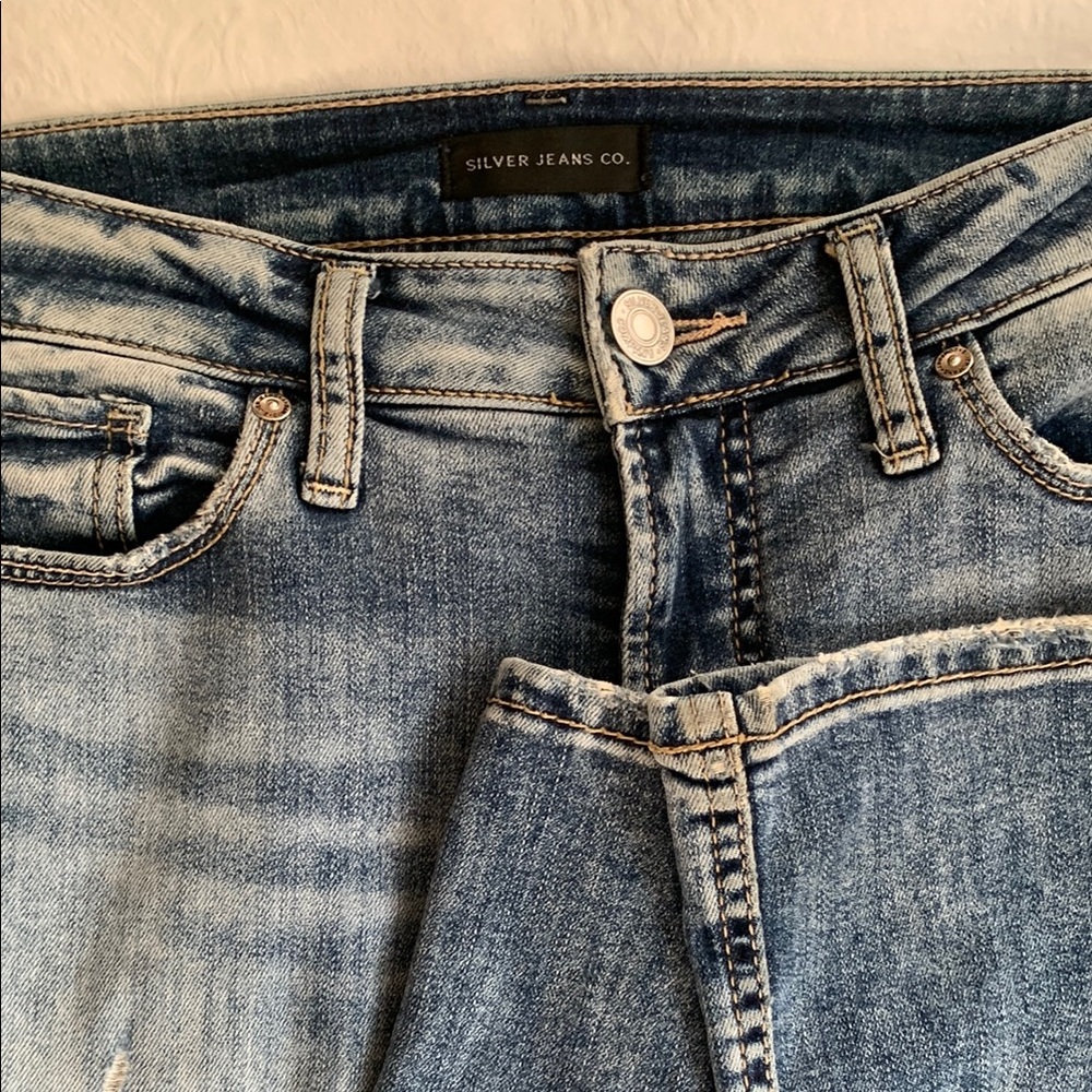 Silver Jeans Bootcut Blue Jeans
